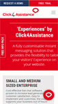 Mobile Screenshot of click4assistance.co.uk